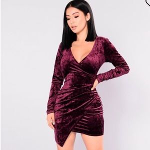 Velvet dress